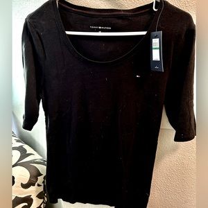 New Women’s Tommy Hilfiger Scoop Neck Top
